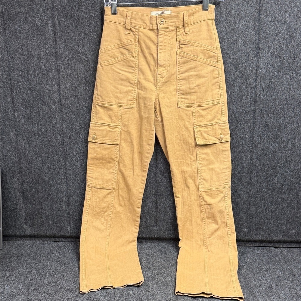 Madewell Men's Light Brown Cargo Pants - Picture 1 of 8